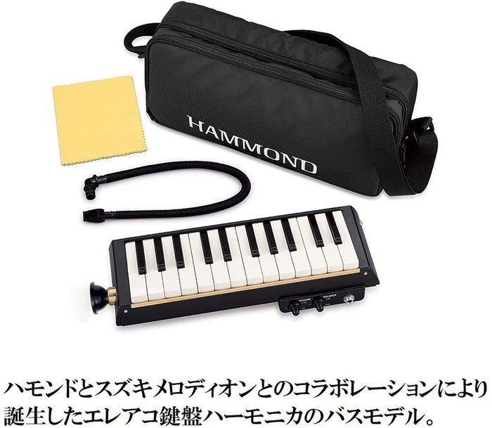 鈴木楽器製作所:SUZUKI スズキ メロディオン HAMMOND PRO-24B バス24鍵