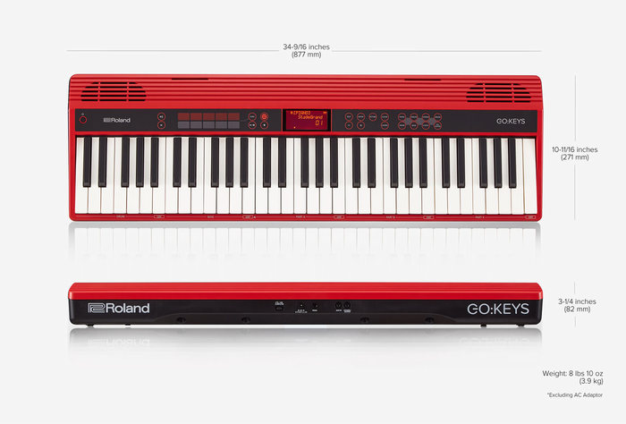 ROLAND/ローランド:Roland Music Creation Keyboard GO:KEYS GO-61K