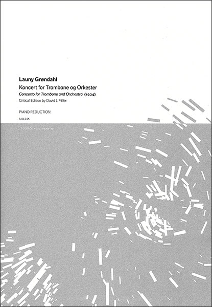 Edition S:グレンダール/トロンボーン協奏曲/【867680】/ED23/SE03124/トロンボーンとピアノ/輸入楽譜(T) - 楽譜ネット  商品詳細