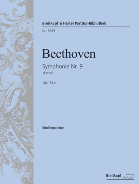 BREITKOPF:ベートーヴェン/交響曲 第9番 ニ短調 Op.125 「合唱付 