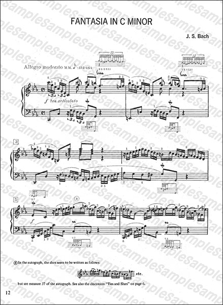 Alfred:J.S. バッハ/幻想曲 ハ短調 BWV 906 【ピアノソロ】/【86313 