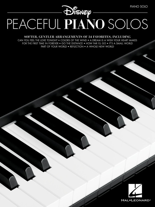 Hal Leonard:ディズニーの癒しのピアノ・ソロ曲集~ピースフル・ピアノ