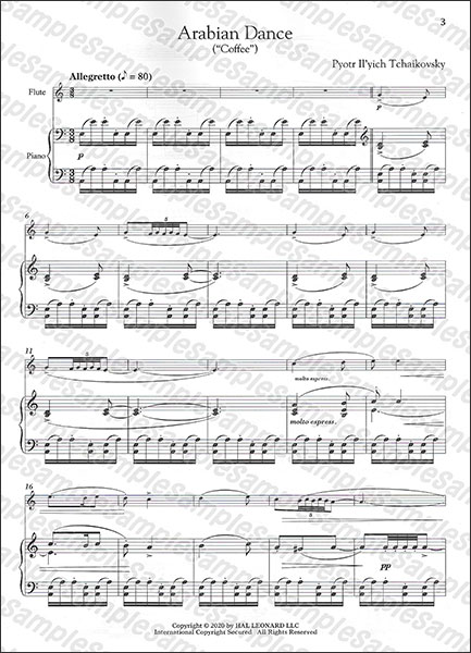 Hal Leonard:チャイコフスキー/クラシック奏者のため「くるみ割り人形」 (フルート)  (オーディオ・アクセス・コード付)/【2166862】/50603508/フルートu0026ピアノ/輸入楽譜(T) - 楽譜ネット 商品詳細