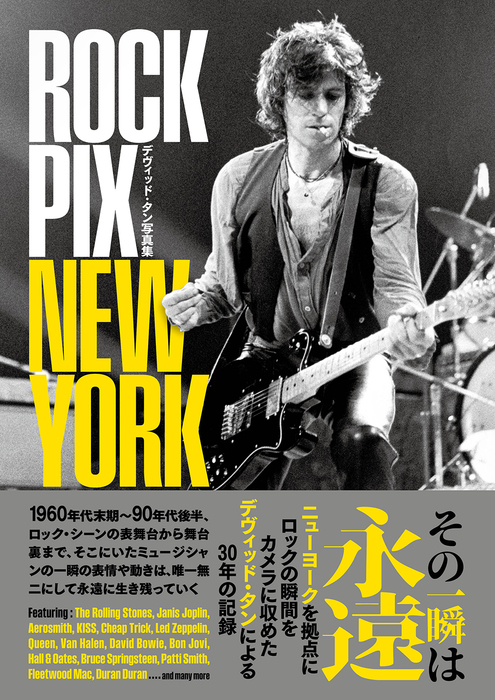 ROCK PIX NEW YORK デヴィッド・タン写真集(音楽書)